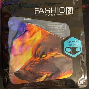 Fashion Mask with Wolf